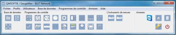 QM-SOFT Logiciel d'étalonnage des outils de mesure