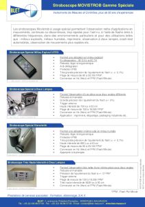 BLET - STROBOSCOPE MOVISTROB SPECIAL