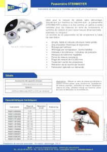 BLET - PASSAMETRE STEINMEYER