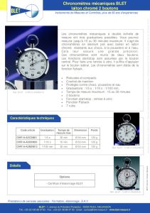 BLET - CHRONOMETRE 2 BOUTON - BLET