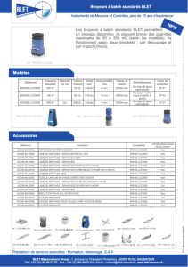 Broyeurs  batch standards BLET