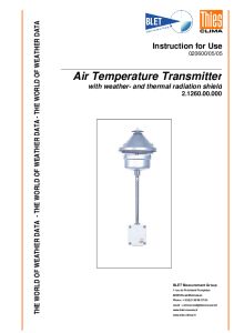 TRANSMETTEUR PROTECTION ANTI-RADIATION THIES - BLET