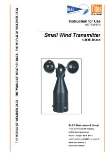 Anmomtre Small Standard THIES - BLET