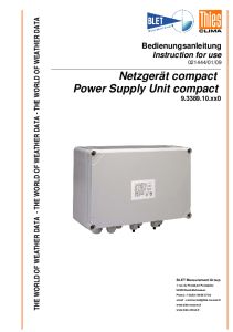 BLOC DALIMENTATION COMPACT PRECIPITATION - BLET