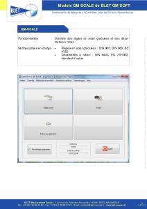 QM-SCALE - BLET