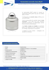 PYRANOMETRE PYRH0-2STVN BLET