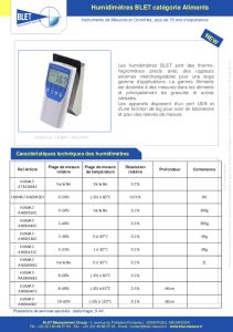 Humidim�tre portable pour c�r�ales - BLET