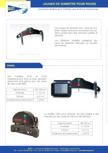 BLET - JAUGE DIAMETRE ROUE