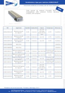 Humidimtre rectangulaire pour matriaux BLET