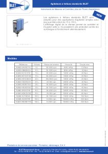 Agitateurs  Hlice Standards BLET