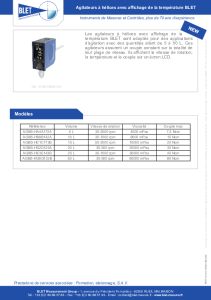 Agitateurs  Hlice  Affichage de Temprature BLET