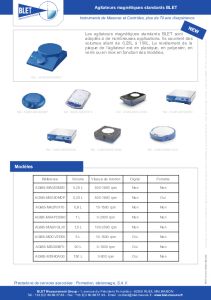 Agitateurs Magntiques Standards BLET