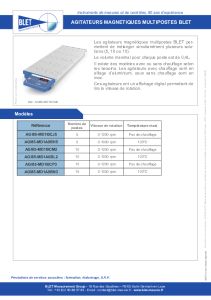Agitateurs Magntiques Multipostes BLET