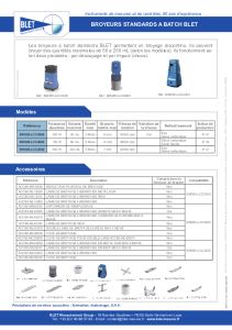 Broyeur de Laboratoire Standard - BLET