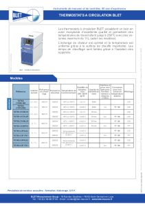 THERMOSTATS A CIRCULATION BLET