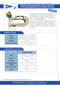 Contr�leur mobile ELASTOMERE ISO 23529