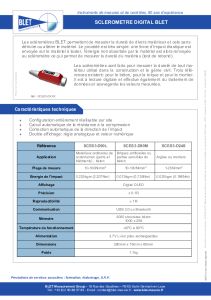 Scl�rom�tre digital - Mesure de duret� BLET