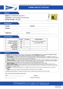 Location durom�tre EQUOTIP 2