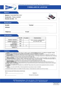Location rugosim�tre