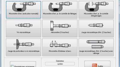 Micromtres QM-MICRO - Logiciel BLET QM SOFT