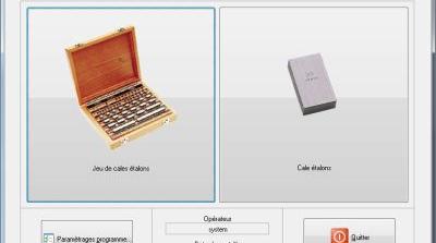Cales Etalon QM-BLOCK - Logiciel BLET QM SOFT
