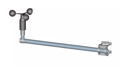 Cintre de suspension pour anmomtres et girouettes