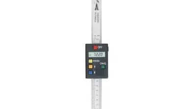 Rgles digitales verticales en acier inoxydable